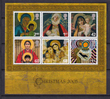 191 GRANDE BRETAGNE 2005 - Y&T 2700/05 - Noel Madone - Neuf ** (MNH) Sans Charniere - Unused Stamps