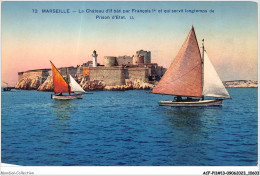 ACFP11-13-1021 - MARSEILLE - Chateau D'If  - Castillo De If, Archipiélago De Frioul, Islas...