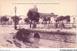 ACFP10-13-0844 - LES SAINTES MARIES DE MER - Pont De La Gare Et Place Mireille  - Saintes Maries De La Mer