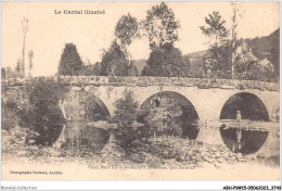 ABHP9-15-0789 - Vieux Pont Sur La Jordanne à Saint-Simon - Près AURILLAC - Aurillac