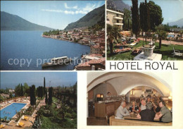 72583014 Limone Sul Garda Hotel Royal Gastraum Swimmingpool Limone Sul Garda - Autres & Non Classés