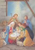 Vergine Maria Madonna Gesù Bambino Natale Religione #PBB674.A - Virgen Mary & Madonnas