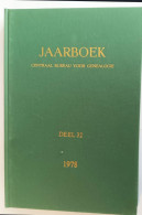 Jaarboek 1978 Centraal Bureau Voor Genealogie, Deel 32 - Andere & Zonder Classificatie