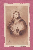 Santino, Holy Card- Cuore Di Gesù- Ed. Enrico Bertarelli N° 178- Dim. 100x 60mm - Devotion Images