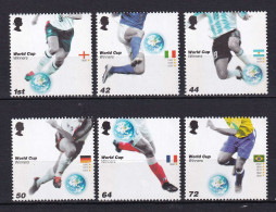 191 GRANDE BRETAGNE 2006 - Y&T 2762/67 - Football Coupe Du Monde  - Neuf ** (MNH) Sans Charniere - Nuovi