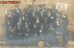 CARTE PHOTO : PONCIN LA CLASE 1916 " TAMBOUR LE RAFFUT PONCINOIS "  01 AIN - Non Classés