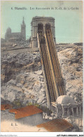 ACFP6-13-0565 - MARSEILLE - Ascenseure N D De Garde - Notre-Dame De La Garde, Lift En De Heilige Maagd