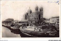 ACFP6-13-0543 - MARSEILLE - La Cathédrale Vue Du Quai De La Joliette  - Joliette, Havenzone