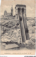 ACFP6-13-0515 - MARSEILLE - Ascenseur De N D De La Garde  - Notre-Dame De La Garde, Funicular Y Virgen