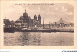 ACFP5-13-0427 - MARSEILLE - La Cathédrale Et N D De La Garde  - Joliette, Port Area