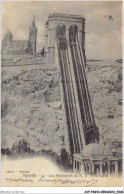 ACFP4-13-0370 - MARSEILLE - Les Ascenseurs De N D De La Garde  - Notre-Dame De La Garde, Funicular Y Virgen