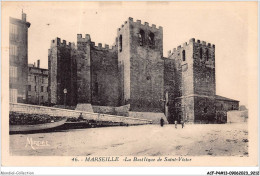 ACFP4-13-0323 - MARSEILLE - La Basilique De Saint Victor  - Vieux Port, Saint Victor, Le Panier
