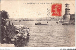 ACFP3-13-0281 - MARSEILLE - La Sortie Du Port  - Joliette, Zone Portuaire