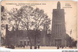 ACFP3-13-0270 - MARSEILLE - Palais De L'afrique Occidentale - Exposiciones Coloniales 1906 - 1922