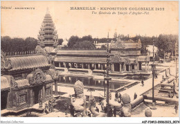 ACFP3-13-0254 - MARSEILLE - Vue Générale ANGKOR VAT CAMBODGE - Kolonialausstellungen 1906 - 1922