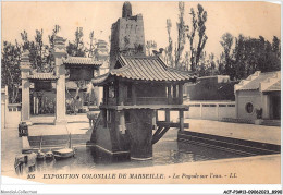 ACFP3-13-0212 - MARSEILLE - La Pagode Sur L"eau  - Colonial Exhibitions 1906 - 1922