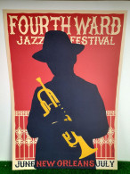FESTIVAL JAZZ NEW ORLEANS - Affiche Poster - Andere & Zonder Classificatie