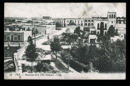 1055 - MAROC - FEZ - Panorama De La Ville Nouvelle - Fez (Fès)