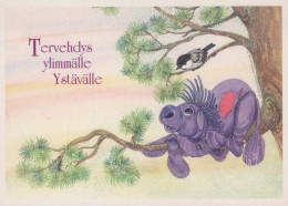 CAVALLO Animale Vintage Cartolina CPSM #PBR856.A - Horses