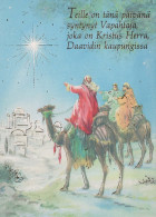 SAINT Gesù Bambino Cristianesimo Religione Vintage Cartolina CPSM #PBP834.A - Autres & Non Classés