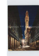 72582457 Firenze Florenz Palazzo Vecchio E Galleria Uffizi Notturno  - Autres & Non Classés