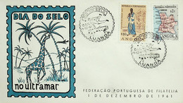 1959 Angola Dia Do Selo / Stamp Day - Stamp's Day