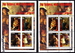 Islay - 2014 - Europa Thema & Music - 2.Mini S/Sheet (imp.+perf.) Private İssue ** MNH - Emisiones Locales