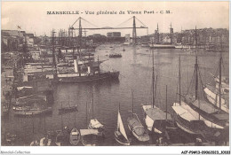 ACFP9-13-0811 - MARSEILLE - Vue Générale Du Vieux Port  - Vieux Port, Saint Victor, Le Panier