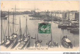 ACFP9-13-0804 - MARSEILLE - Panorama Du Vieux Port  - Alter Hafen (Vieux Port), Saint-Victor, Le Panier