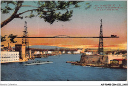 ACFP9-13-0765 - MARSEILLE - Le Pont Transbordeur Et Le Vieux Port  - Vieux Port, Saint Victor, Le Panier