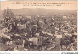ACFP8-13-0704 - MARSEILLE - >Vue Générale Prise De Notre Dame De La Garde - Notre-Dame De La Garde, Lift En De Heilige Maagd