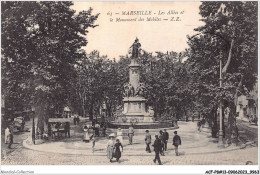 ACFP8-13-0700 - MARSEILLE - Les Allées Et Le Monument Des Mobiles - Monuments