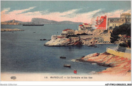 ACFP7-13-0627 - MARSEILLE - La Corniche Et Les Iles - Endoume, Roucas, Corniche, Stranden