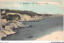 ACFP7-13-0616 - MARSEILLE - Panorama De La Corniche  - Endoume, Roucas, Corniche, Stranden