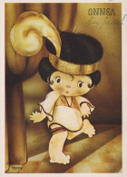 NIÑOS HUMOR Vintage Tarjeta Postal CPSM #PBV444.A - Cartes Humoristiques