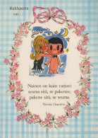 NIÑOS HUMOR Vintage Tarjeta Postal CPSM #PBV424.A - Humorous Cards