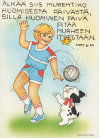 KINDER HUMOR Vintage Ansichtskarte Postkarte CPSM #PBV332.A - Humorous Cards
