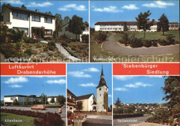 72582268 Drabenderhoehe Im Noesnerland Volksschule Altenheim Kirche Teilansicht  - Wiehl