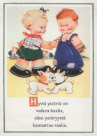CHILDREN HUMOUR Vintage Postcard CPSM #PBV158.A - Humorkaarten