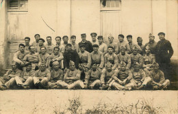 CARTE PHOTO  1930 GROUPE DE MILITAIRES SOUVENIR DE 21 JOURS D ESCLAVAGE - Other & Unclassified