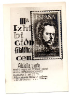 Tarjeta  Foto Exhibicion Filatelica Cem - Covers & Documents