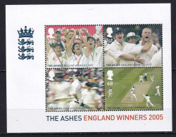 191 GRANDE BRETAGNE 2005 - Y&T BF 34 - Sport Cricket Les Ashes - Neuf ** (MNH) Sans Charniere - Unused Stamps