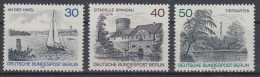 Berlin Mi.Nr.529-531 Berlin-Ansichten - Havel - Spandau Zitadelle - Tiergarten - Neufs