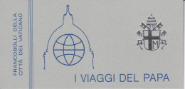 Vatican, 1984, 853 + 856-858 MH 2, Die Weltreisen Von Papst Johannes Paul II. (1981-1982). ** Booklet - Ungebraucht