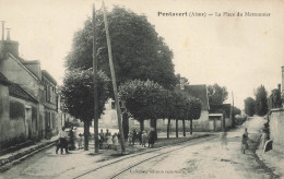 CPA PONTAVERT-La Place Du Marronnier  L2925 - Autres & Non Classés