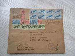 ETATS UNIS - Grande Lettre Par Avion - 2c. 1941-1960 Cartas & Documentos