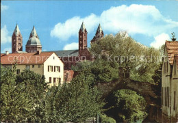 72582076 Speyer Rhein Blick Zum Kaiserdom Und Riegel Speyer - Speyer