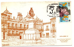 Tarjeta  Medina Del Campo De 1987 - Covers & Documents