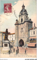 ACVP3-17-0247 - LA ROCHELLE - Statue De L'amiral Duperré Et Tour De La Grande Horloge - La Rochelle