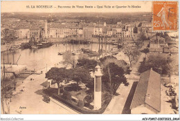 ACVP3-17-0234 - LA ROCHELLE - Panorama Du Vieux Bassin - Quai Valin Et Quartier St-nicolas - La Rochelle